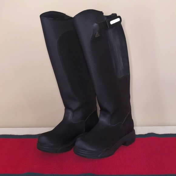 Horse Rimfrost Rider Mountain Horse Winter Tall Boots Sz 39